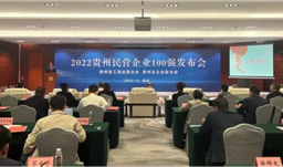 喜訊，川恒股份榮登2022貴州民營企業(yè)100強榜單！