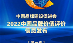 川恒股份榮登2022中國(guó)品牌價(jià)值評(píng)價(jià)榜單